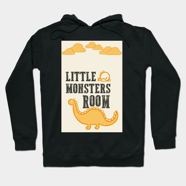 Little monsters room Hoodie by nektarinchen